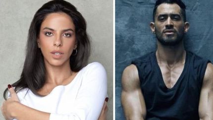 Jazmín Laport y el Tucu López.