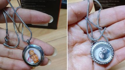 Soledad espera recuperar el colgante que lo une a su padre.