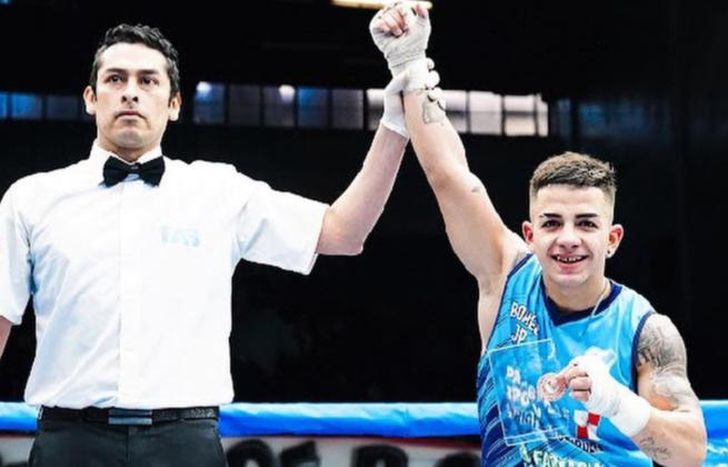 Matías Medina se consagró campeón Torneo Nacional Amateur de Boxeo.