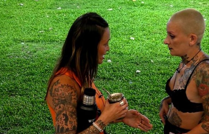 la tensa relación que hubo entre Agostina y Furia.