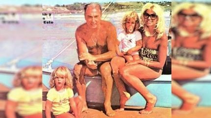 la conmovedora foto de cacho fontana y liliana caldini