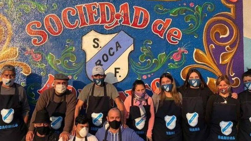 El equipo del Roca trabaja para seguir en acción.