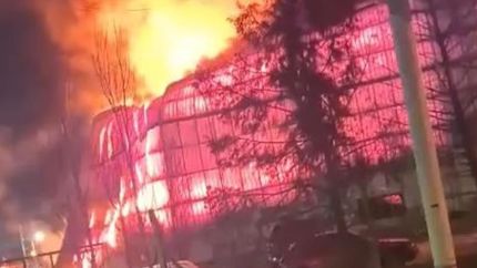 los bomberos de lomas ayudaron a apagar el voraz incendio de monte grande