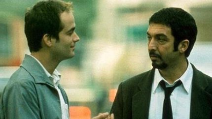 Gastón Pauls y Ricardo Darín, en una escena de Nueve Reinas.