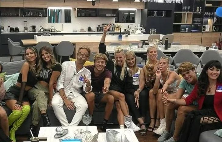 Los jugadores y sus familiares.