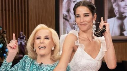 juana viale, nominada a los martin fierro: ¿que dijo mirtha legrand?