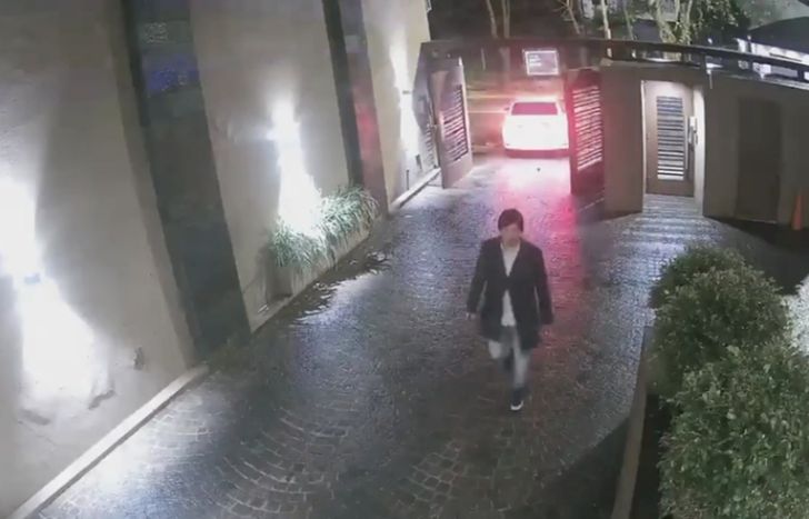 Los autores del robo millonario quedaron filmados.