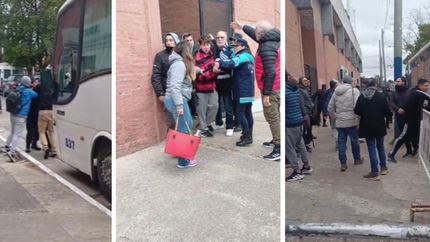 Las agresiones que sufrieron los allegados de Los Andes.