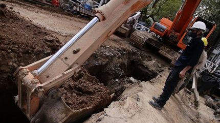 Las cuadrillas trabajan en Portela e Yrigoyen.