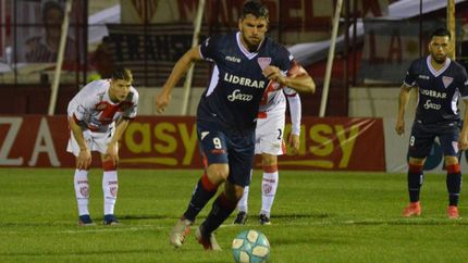 Uno de los cinco goles de Noriega fue ante Talleres. Uno de los cinco goles de Noriega fue ante Talleres.