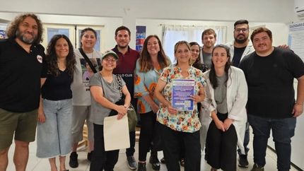 Diario La Unión | Visitaron Centros de Salud para informar a vecinos y profesionales.