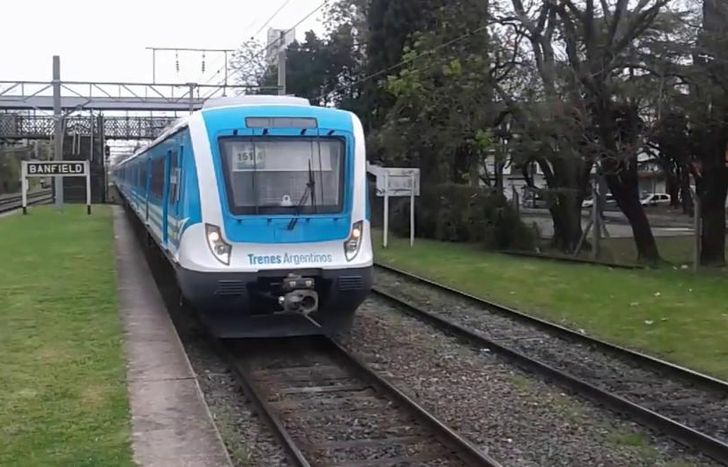 El accidente ocurrió en la estación de Banfield.