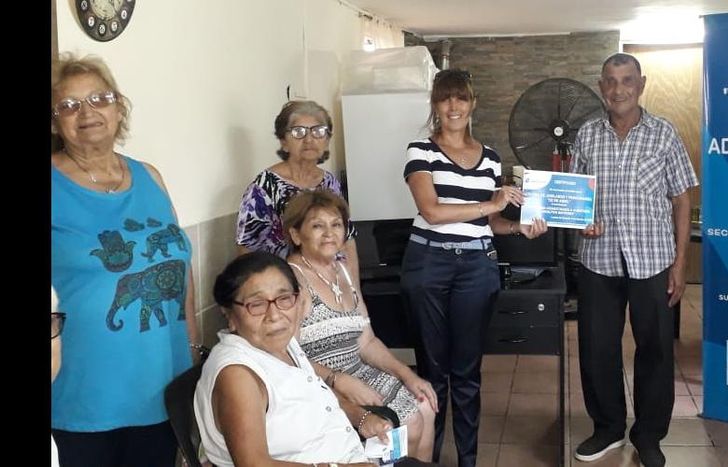 durante la última capacitación.