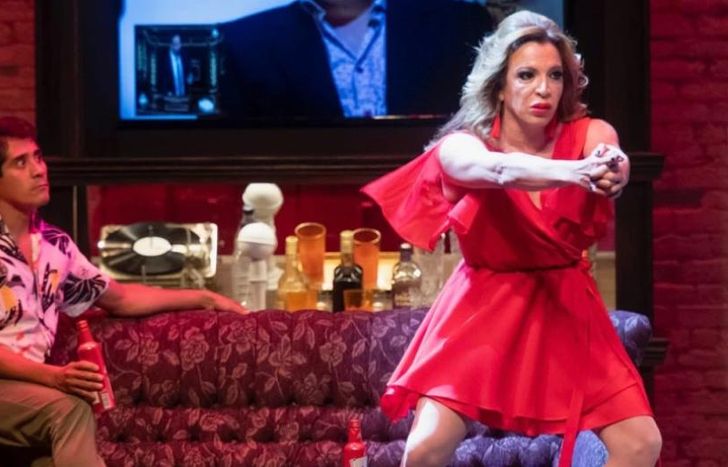 Osqui y Lizy, en escena.