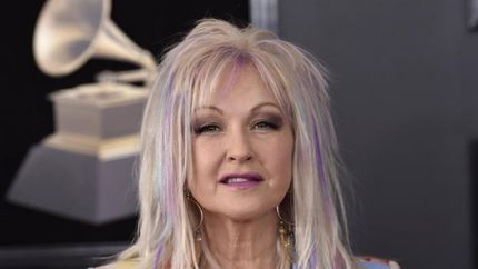 Cyndi Lauper, exitosa en los 80.