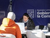 En Lomas hay un promedio de más de 1.000 contactos diarios con los vecinos.