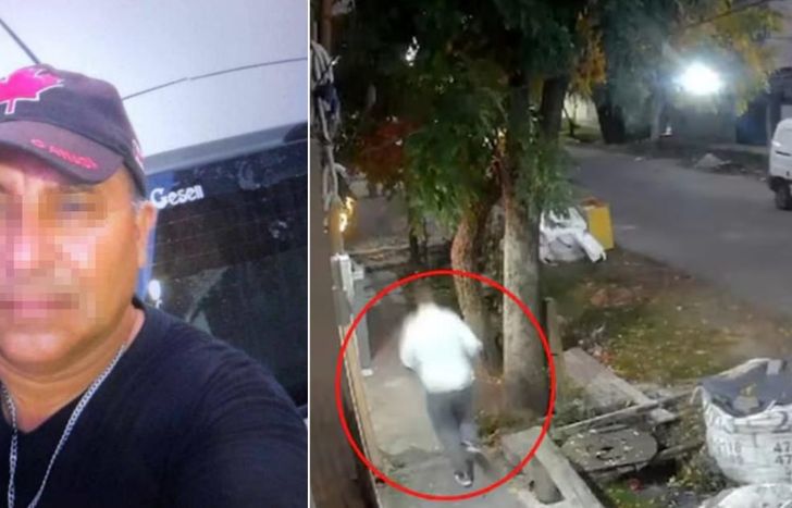 El acusado había sido filmado en plena fuga.