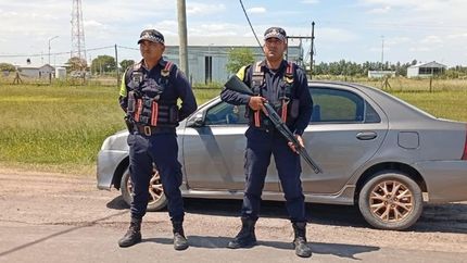 El auto fue recuperado en plena ruta.