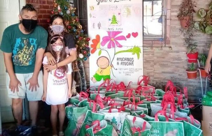 Gracias a los vecinos lograron cumplir con lo acordado.