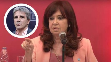 Cristina Kirchner destrozó a Luis Caputo y le pidió que no sea mentiroso.