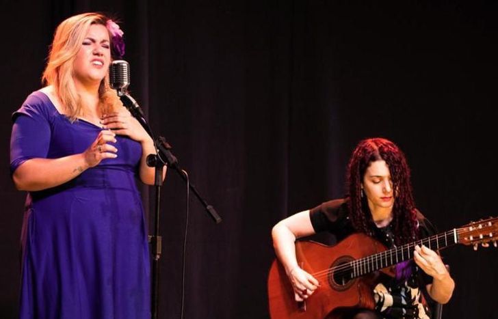 Ayelén Machena y Silvina Aspiazu, en Banfield.