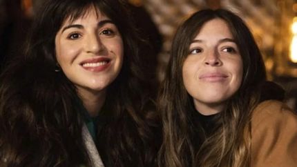 Dalma y Gianinna, firmes para defender a su papá.