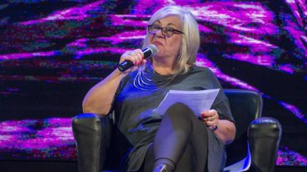 Laura se mostró feliz de haber sido la ganadora en la categoría cuentos.