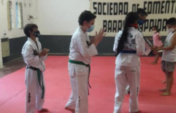 En Manuel de la Falla 99, Barrio Laprida.