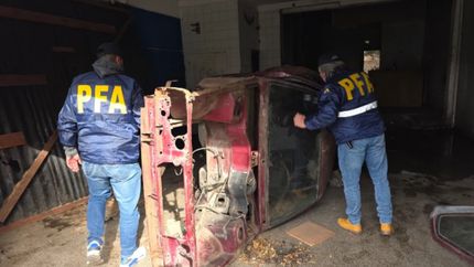 Efectivos de la Policía Federal desarticularon a la banda. Efectivos de la Policía Federal desarticularon a la banda.