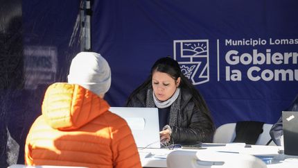 En Lomas hay un promedio de más de 1.000 contactos diarios con los vecinos.