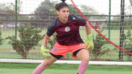 La joven arquera sueña con un lugar en la Selección. La joven arquera sueña con un lugar en la Selección.
