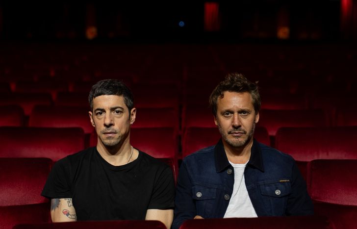 Esteban Lamothe y Benjamín Vicuña, juntos.&nbsp;