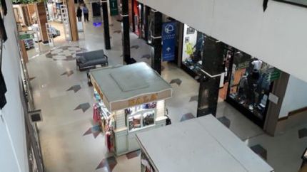 las ventas en los shoppings y los super siguen en caida libre