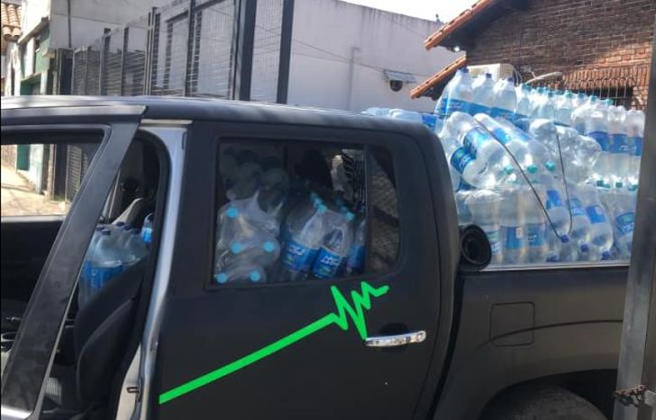 Parte de las donaciones que hacen llegar a instituciones locales.