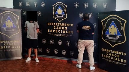 Uno de los detenidos por los robos en Lomas.