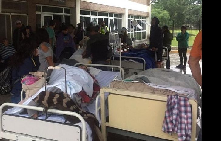 Hubo evacuados por el incendio.