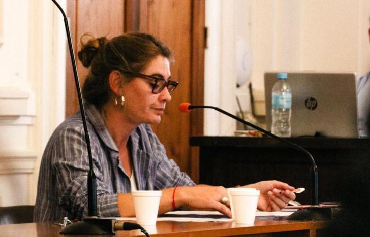 La abogada Colleen Torre estuvo a cargo de la exposición.