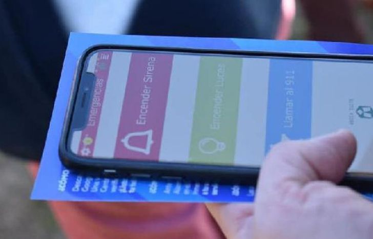 La App Alerta Lomas permite una conexión directa con la Policía.