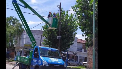la colocación de los dispositivos avanza en distintos barrios.