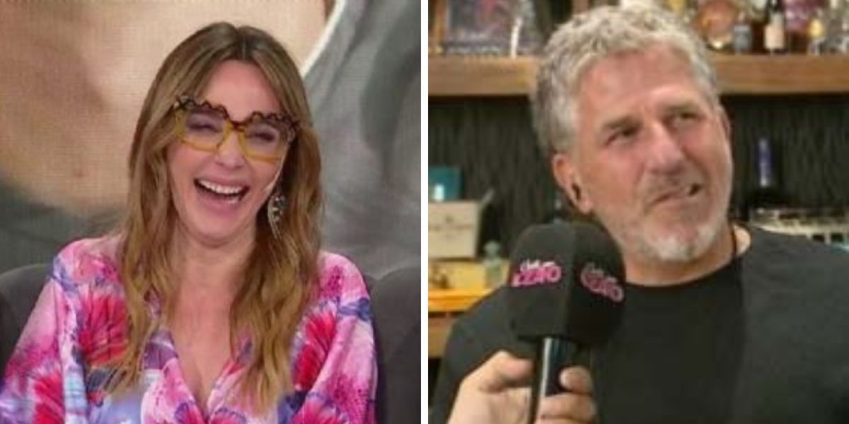 Vero Lozano y el papá de Titi.&nbsp;