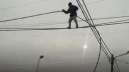 equilibrio en las alturas.