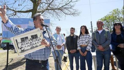 Un homenaje muy sentido en Lomas.