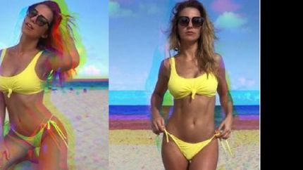 soledad fandino, en modo vacaciones?