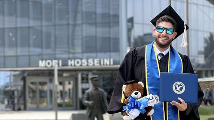 Diego se convirtió en Licenciado: ahora busca sumar más experiencia en el ámbito laboral.