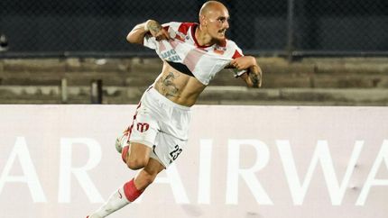 Sosa anotó seis goles en River de Uruguay.