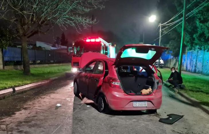 El primer accidente se produjo en Charlone y Kurth.