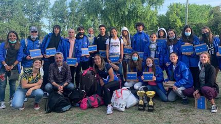 Los lomenses volvieron al Sur plagados de trofeos y medallas.