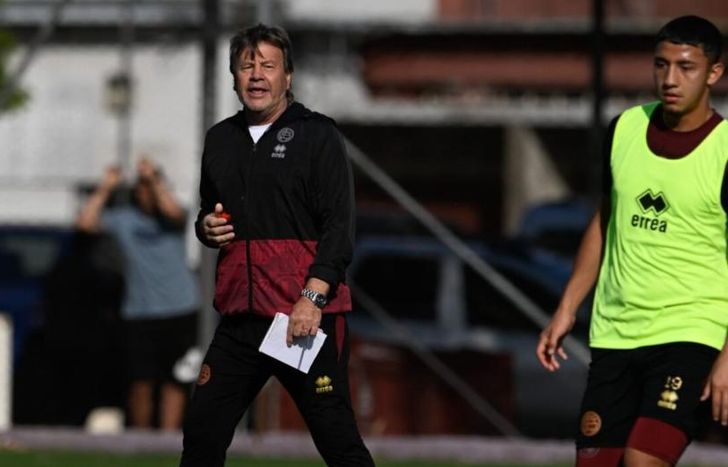 El Ruso piensa en el partido ante Estudiantes de la Plata.