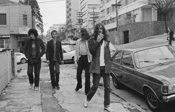 La banda en San Pablo.