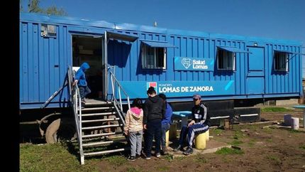 el trailer sanitario estara hoy en santa catalina